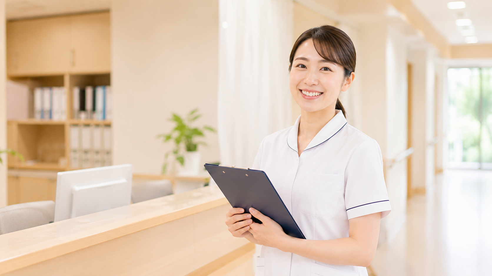 看護師の仕事風景を表現したイメージ
